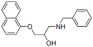 1-(1-Naphtyloxy)-3-(benzylamino)-2-propanol|