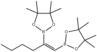 (E)-1-HEXENE-1,2-DIBORONIC ACID BIS(PINACOL) ESTER