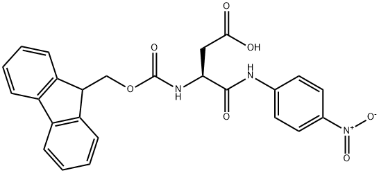 FMOC-ASP-PNA|FMOC-L-天门冬氨酸-Α-4-硝基苯胺