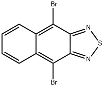 4,9-DIBROMONAPHTHO[2,3-C][1,2,5]THIADIAZOLE Struktur