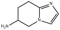 5H,6H,7H,8H-咪唑并[1,2-A]吡啶-6-胺 结构式