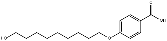 4-[(9-Hydroxynonyl)oxy]benzoic acid Structure