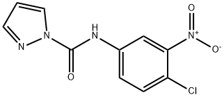 N-(4-Chloro-3-nitrophenyl)-1H-pyrazole-1-carboxamide,1858249-82-7,结构式