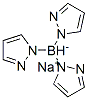 SODIUM TRIS(1-PYRAZOLYL)BOROHYDRIDE 结构式