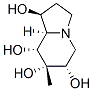 1,6,7,8-Indolizinetetrol, octahydro-7-methyl-, (1S,6S,7S,8R,8aR)- Structure