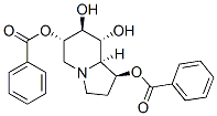 1,6,7,8-Indolizinetetrol, octahydro-, 1,6-dibenzoate, 1S-(1.alpha.,6.beta.,7.alpha.,8.beta.,8a.beta.)- Structure