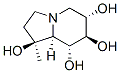 1,6,7,8-Indolizinetetrol, octahydro-1-methyl-, 1S-(1.alpha.,6.beta.,7.alpha.,8.beta.,8a.beta.)-,185899-46-1,结构式