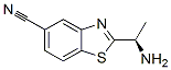 5-Benzothiazolecarbonitrile,2-(1-aminoethyl)-,(R)-(9CI) 结构式