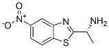 2-Benzothiazolemethanamine,alpha-methyl-5-nitro-,(R)-(9CI) Struktur