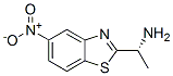 2-Benzothiazolemethanamine,alpha-methyl-5-nitro-,(R)-(9CI)|