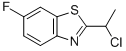 Benzothiazole, 2-(1-chloroethyl)-6-fluoro- (9CI) Structure