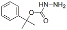 Hydrazinecarboxylic acid, 1-methyl-1-phenylethyl ester (9CI) 化学構造式