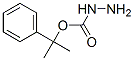 Hydrazinecarboxylic acid, 1-methyl-1-phenylethyl ester (9CI) Structure