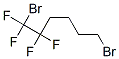 1,6-dibromo-1,1,2,2-tetrafluorohexane  Struktur