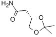 (S)-2,2-DIMETHYL-1,3-DIOXOLANE-4-ACETAMIDE Structure