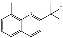 8-METHYL-2-TRIFLUOROMETHYLQUINOLINE Struktur