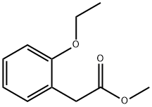 2-ETHOXY-BENZENEACETIC ACID METHYL ESTER 化学構造式