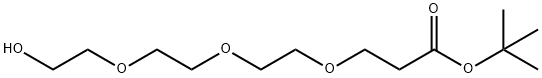 TERT-BUTYL 12-HYDROXY-4 7 10-TRIOXA- Struktur