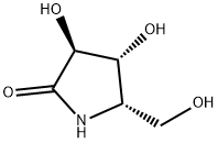 2-Pyrrolidinone, 3,4-dihydroxy-5-(hydroxymethyl)-, [3S-(3alpha,4beta,5beta)]- (9CI) 结构式