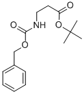N-[(Phenylmethoxy)carbonyl]-beta-alanine tert-butyl ester Structure