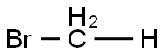 甲基溴-D1 结构式