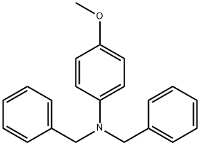 4-甲氧基-N,N-二苄基苯胺, 18613-55-3, 结构式