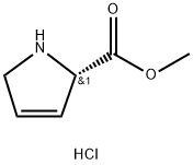 3,4-DEHYDRO-L-PROLINE METHYL ESTER HYDROCHLORIDE Structure
