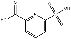 6-磺酸基吡啶-2-羧酸,18616-02-9,结构式