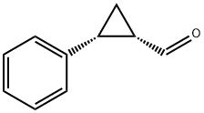 Cyclopropanecarboxaldehyde, 2-phenyl-, (1S,2R)- (9CI),186183-64-2,结构式