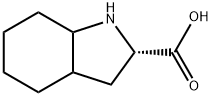 1H-Indole-2-carboxylicacid,octahydro-,(2S)-(9CI) 化学構造式