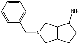 2-苄基-4-氨基-八氢-环戊基并[C]吡咯,186201-60-5,结构式