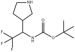 186202-31-3 (2,2,2-三氟-1-(吡咯烷-3-基)乙基)氨基甲酸叔丁酯