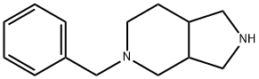 5-BENZYLOCTAHYDRO-1H-PYRROLO[3,4-C]PYRIDINE Struktur