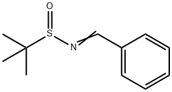 (S)-N-benzylidene-2-methylpropane-2-sulfinamide Structure