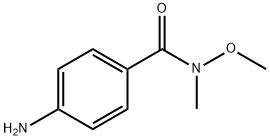 4-Amino-N-methoxy-N-methylbenzamide Struktur