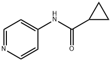 Cyclopropanecarboxamide, N-4-pyridinyl- (9CI) Structure