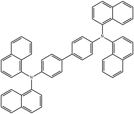 N,N,N',N'-tetra-naphthalenyl-benzidine Structure