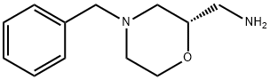 (2S)-4-(苯基甲基)-2-吗啉甲胺 结构式