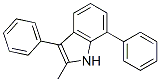2-Methyl-3,7-diphenyl-1H-indole Structure