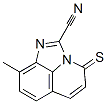 4H-Imidazo[4,5,1-ij]quinoline-2-carbonitrile,  9-methyl-4-thioxo-,186303-09-3,结构式