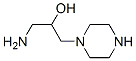 1-Piperazineethanol,  -alpha--(aminomethyl)-,186343-40-8,结构式