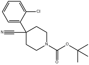 1-BOC-4-CYANO-4-(2-CHLOROPHENYL)-PIPERIDINE|4-(2-氯苯基)-4-氰基哌啶-1-羧酸叔丁酯