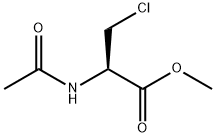Methyl 2-acetylamino-3-chloropropionate 化学構造式