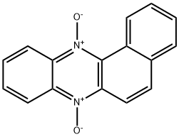 ベンゾ[a]フェナジン7,12-ジオキシド 化学構造式