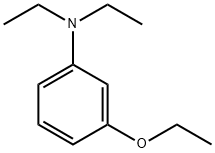 3-乙氧基-N,N-二乙苯胺, 1864-92-2, 结构式