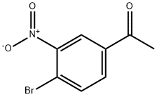 4'-Bromo-3'-nitroacetophenone Struktur