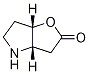 (3aS,6aS)-hexahydro-2H-Furo[3,2-b]pyrrol-2-one Struktur