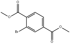 邻溴对二苯甲酸二甲酯 结构式