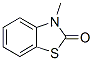 3-Methyl-2-benzothiazolinone,18644-20-7,结构式
