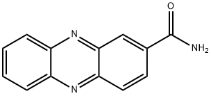フェナジン-2-カルボアミド 化学構造式